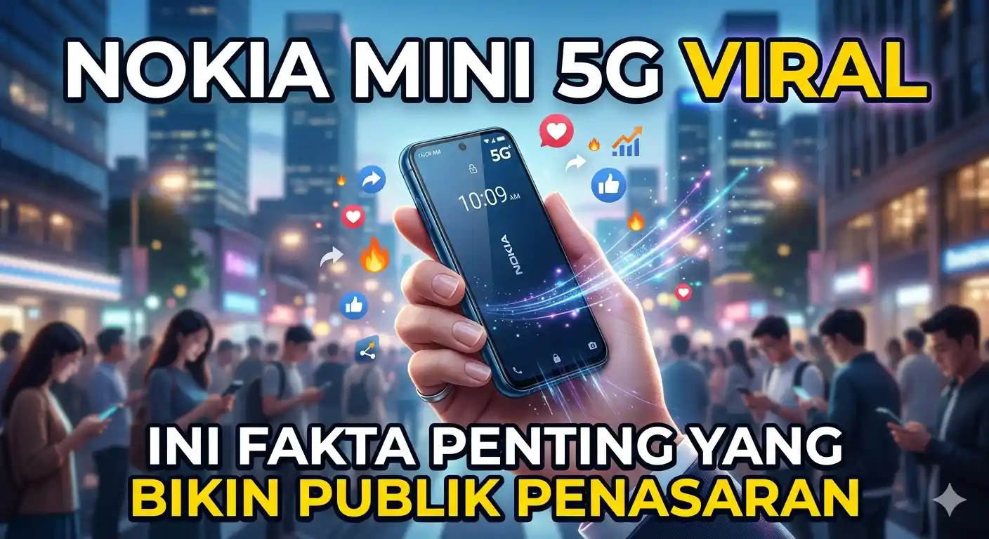 Nokia Mini 5G Viral, Ini Fakta Penting yang Bikin Publik Penasaran